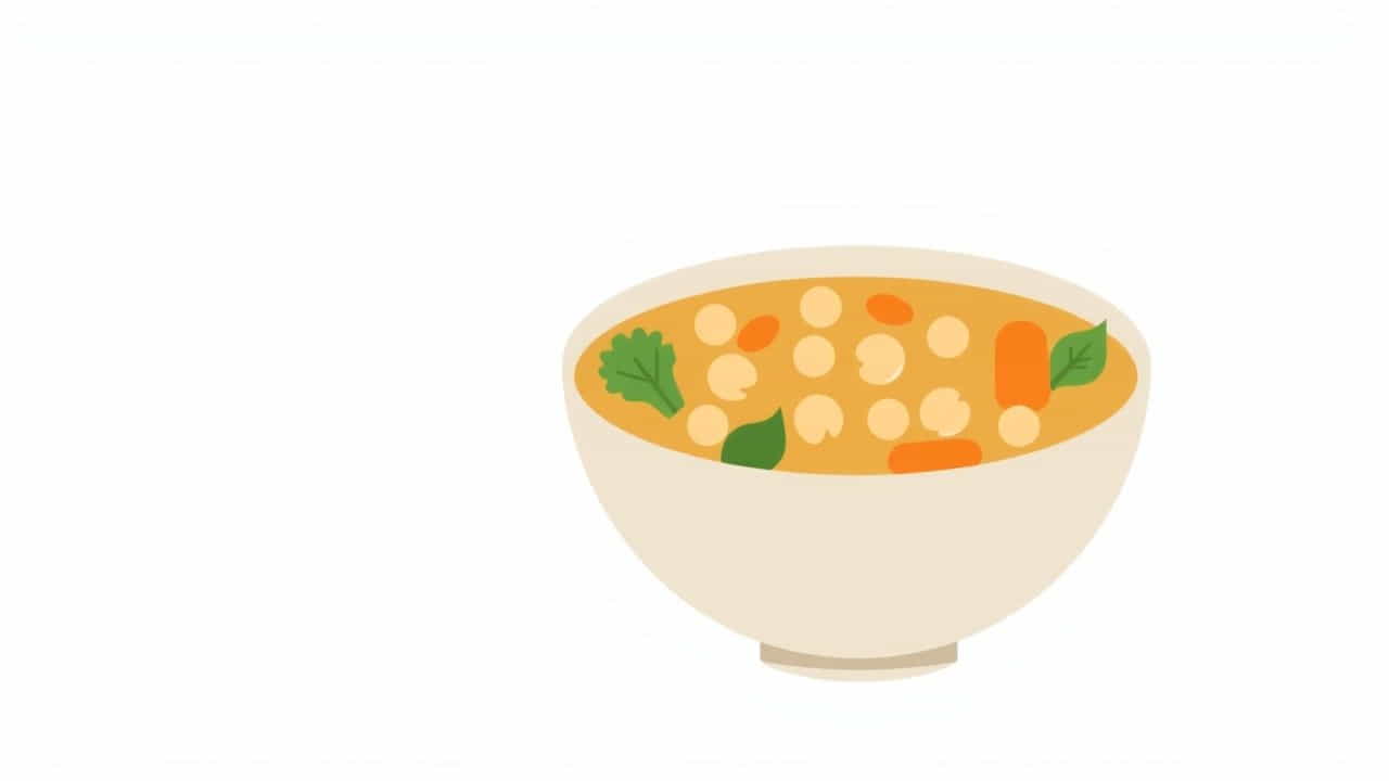 Vegetable Soup With Garbanzo Beans