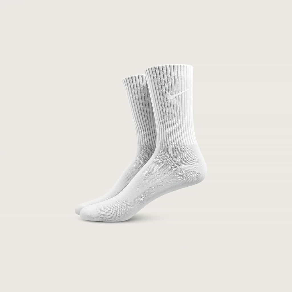 Nike White Crew Socks