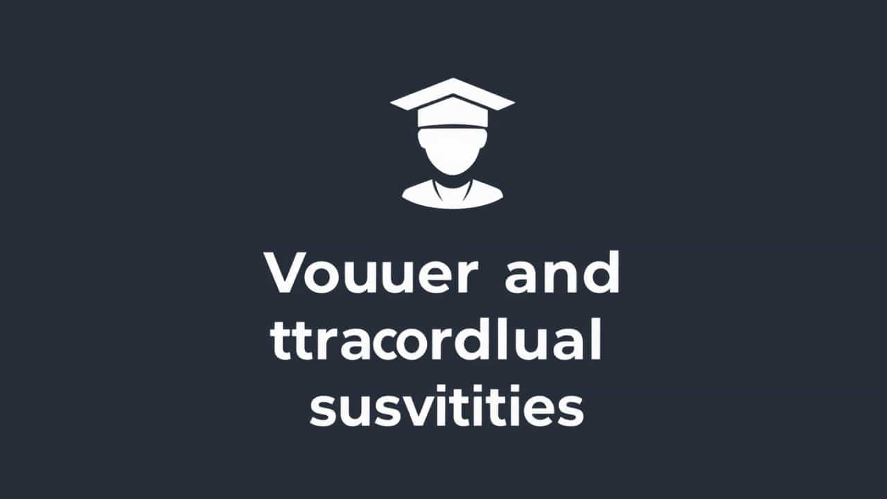 Volunteer And Extracurricular Activities Resume