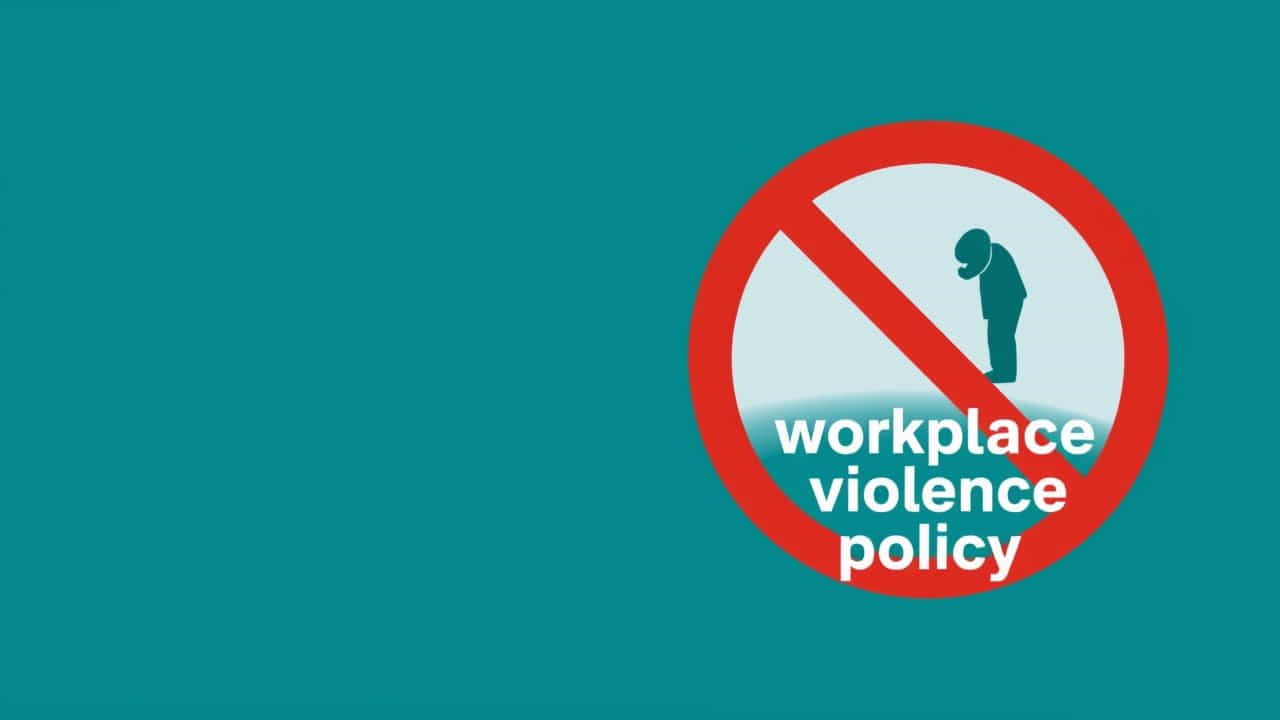 Zero Tolerance Workplace Violence Policy