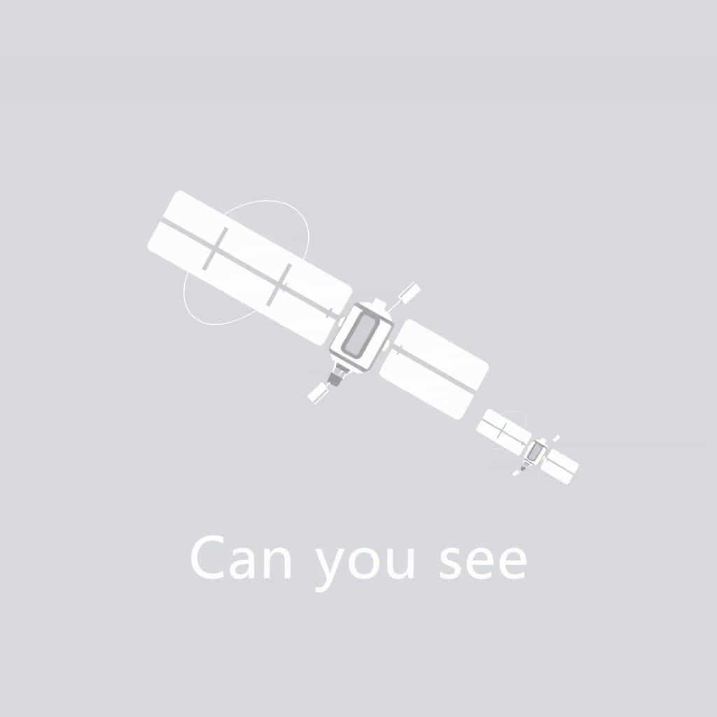 Can You See Geosynchronous Satellites