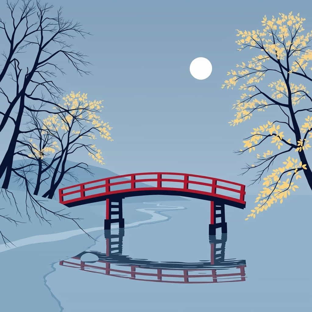 Claude Monet Japanese Footbridge