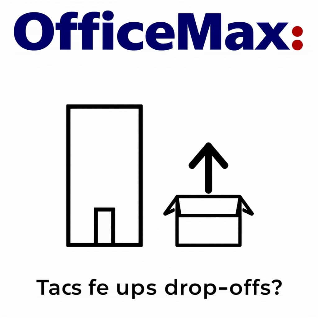 Does Officemax Take Ups Packages
