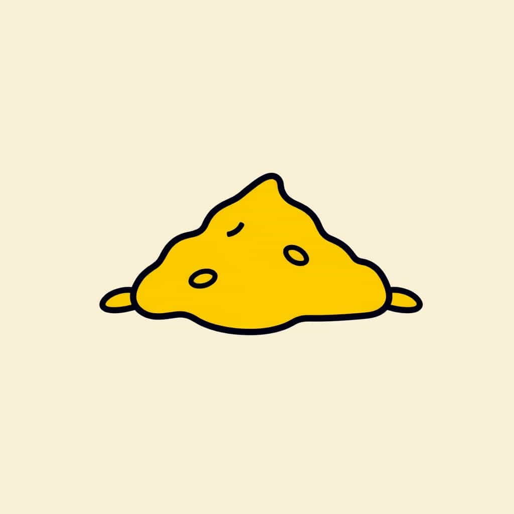 Dog Poop Yellow And Crumbly