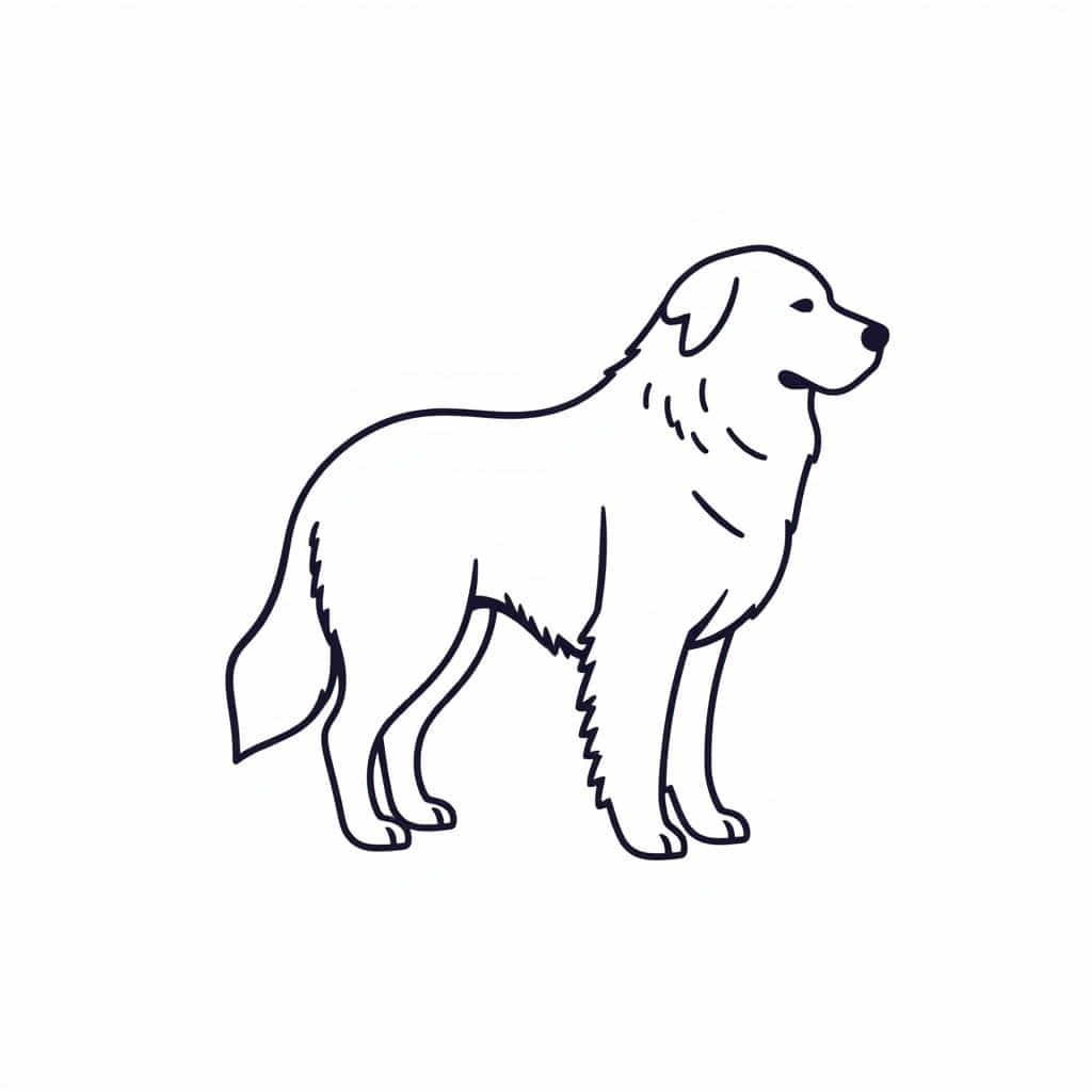 Full Grown Great Pyrenees