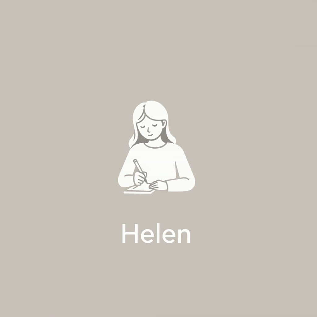 Helen Jotted Down The Important Points