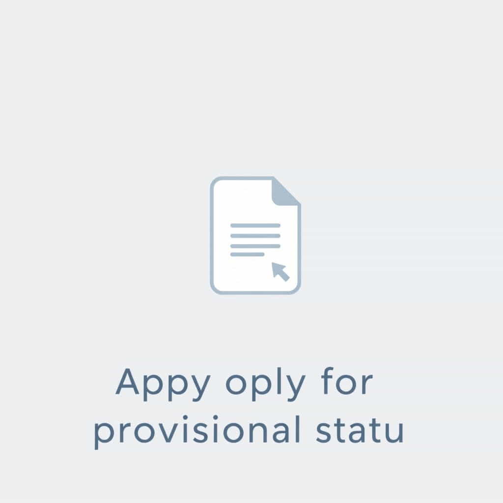 How Do I Apply For Provisional