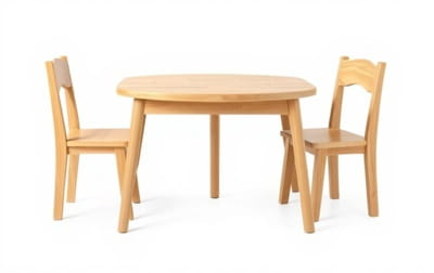Kids Wooden Table And Chairs