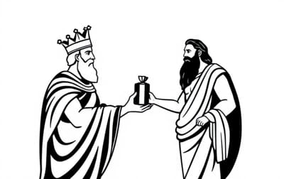 King Aeolus Gifts Odysseus With