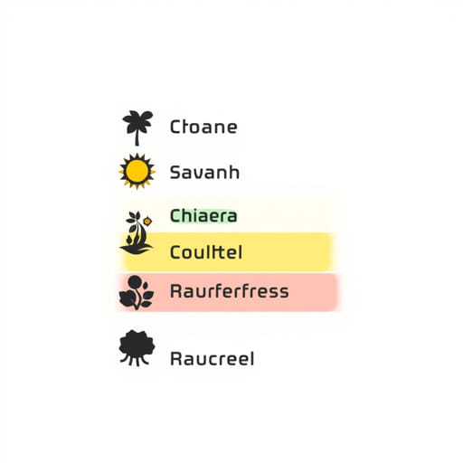 List The Climatic Regions In Ghana