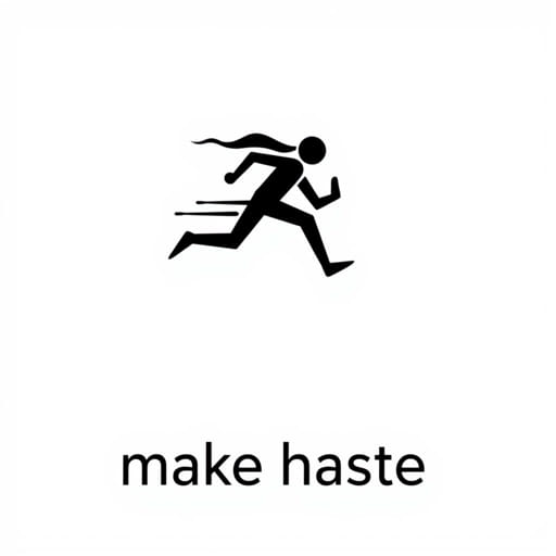What Does Make Haste Mean