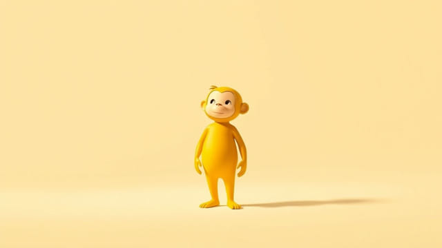 Yellow Man Curious George