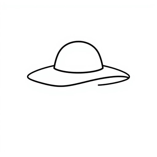 Amazon Wide Brimmed Hat