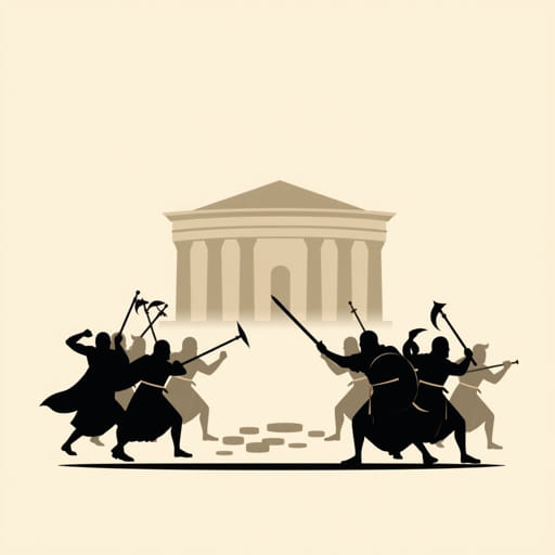 The Visigoths Sack Rome