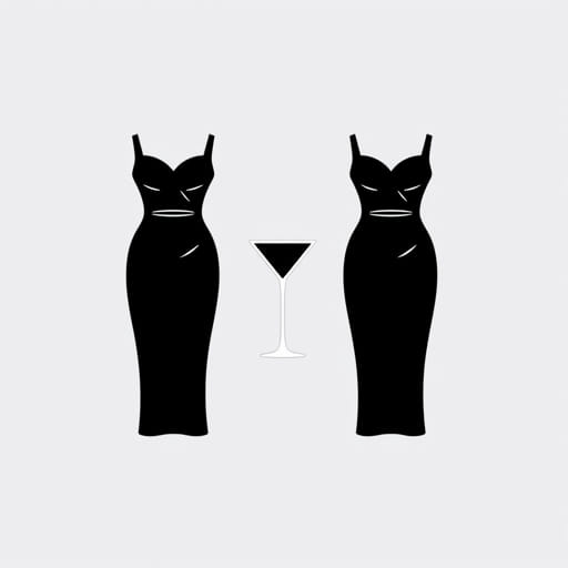 Unique Black Cocktail Dresses