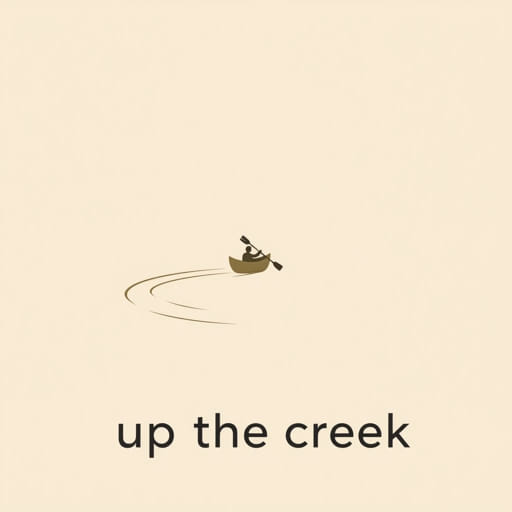 Up The Creek Idiom Meaning