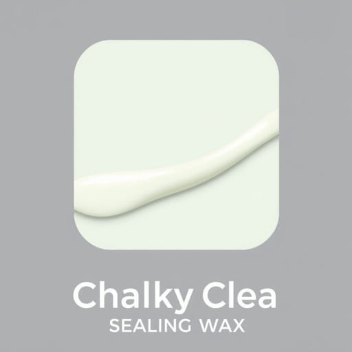 Valspar Chalky Clear Sealing Wax