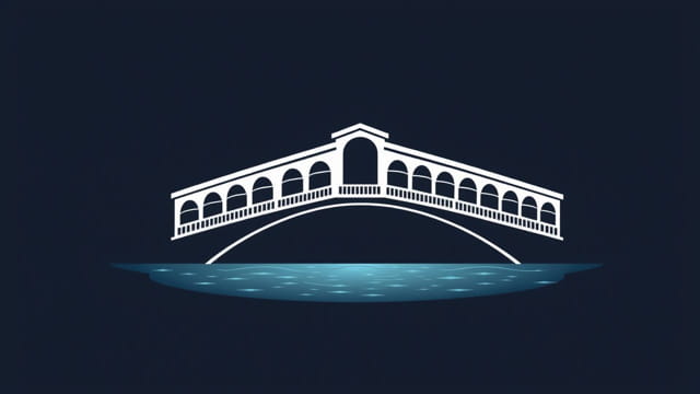 Venetian Bridge Spanning The Grand Canal