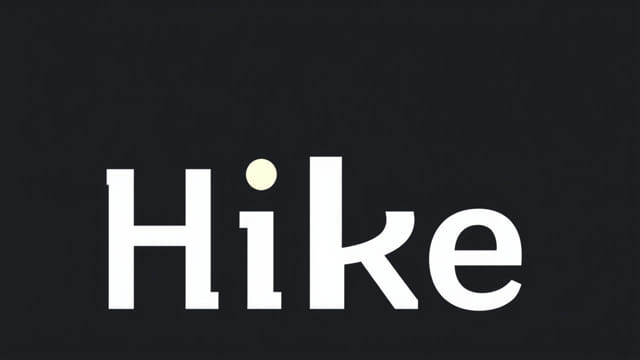 Very Noticeable Hitting Word Hike