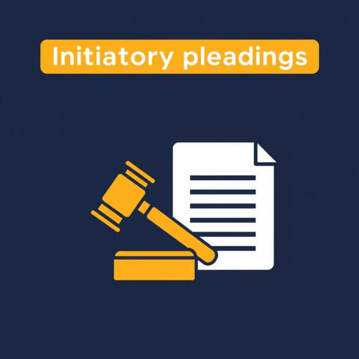 What Are Initiatory Pleadings