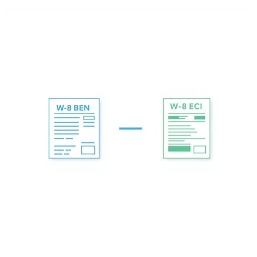 What Is The Difference Between W-8ben And W-8eci