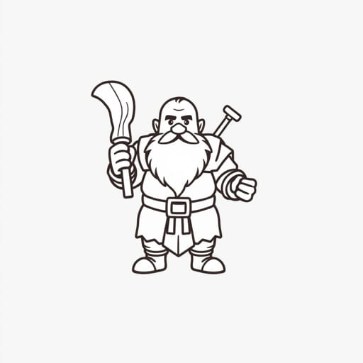 Witcher 3 Dwarven Woodcarver