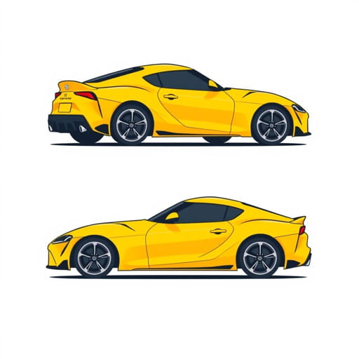 Yellow Supra For Sale