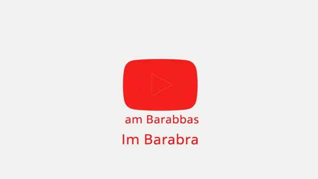 Youtube I Am Barabbas