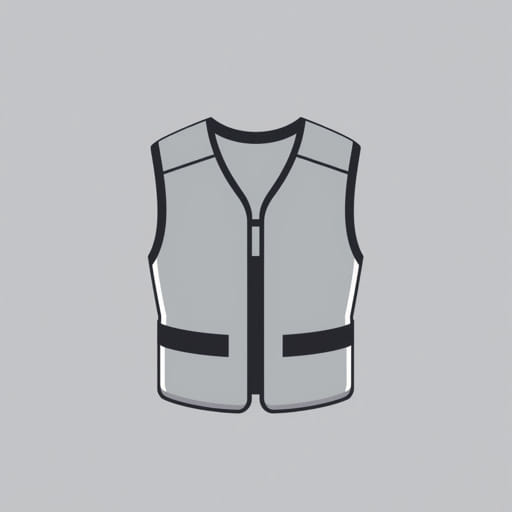 Zip Up Kevlar Vest