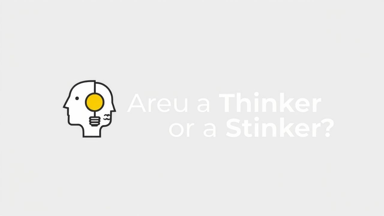 Are You a Thinker or a Stinker