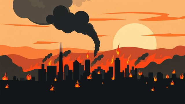 Burning Cities and Napalm Skies