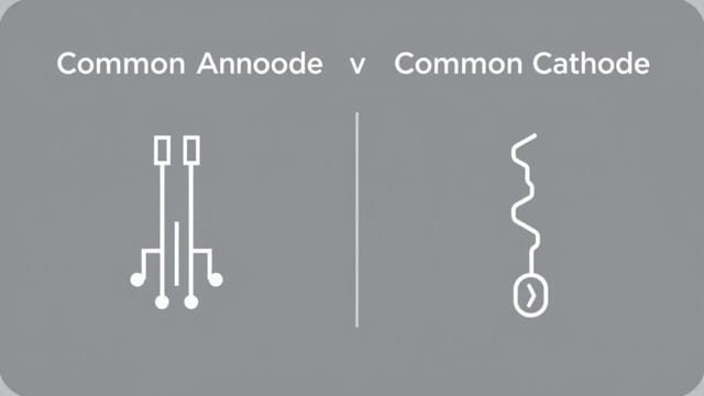 Common Anode vs Common Cathode
