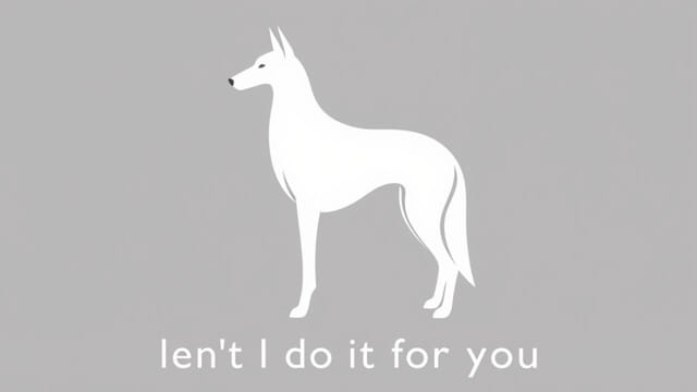 Didn't I Do It for You Borzoi?