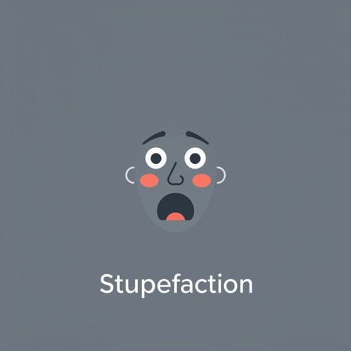 English Meaning of Stupefaction