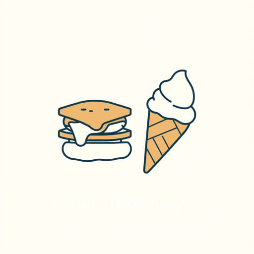 favorite day s'mores ice cream
