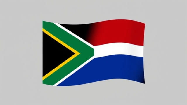 flag of apartheid south africa