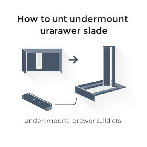How to Undermount Drawer Slides